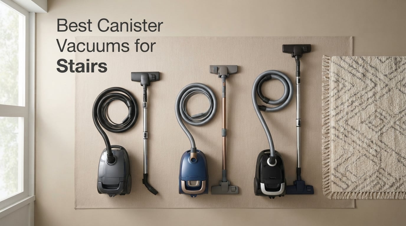 Best Canister Vacuums for Stairs