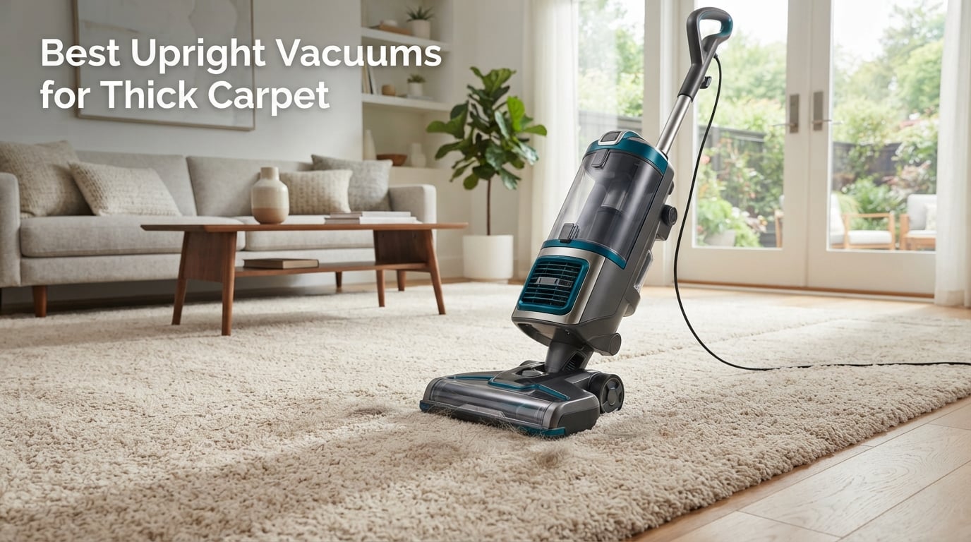 Best Upright Vacuums for Thick Carpet