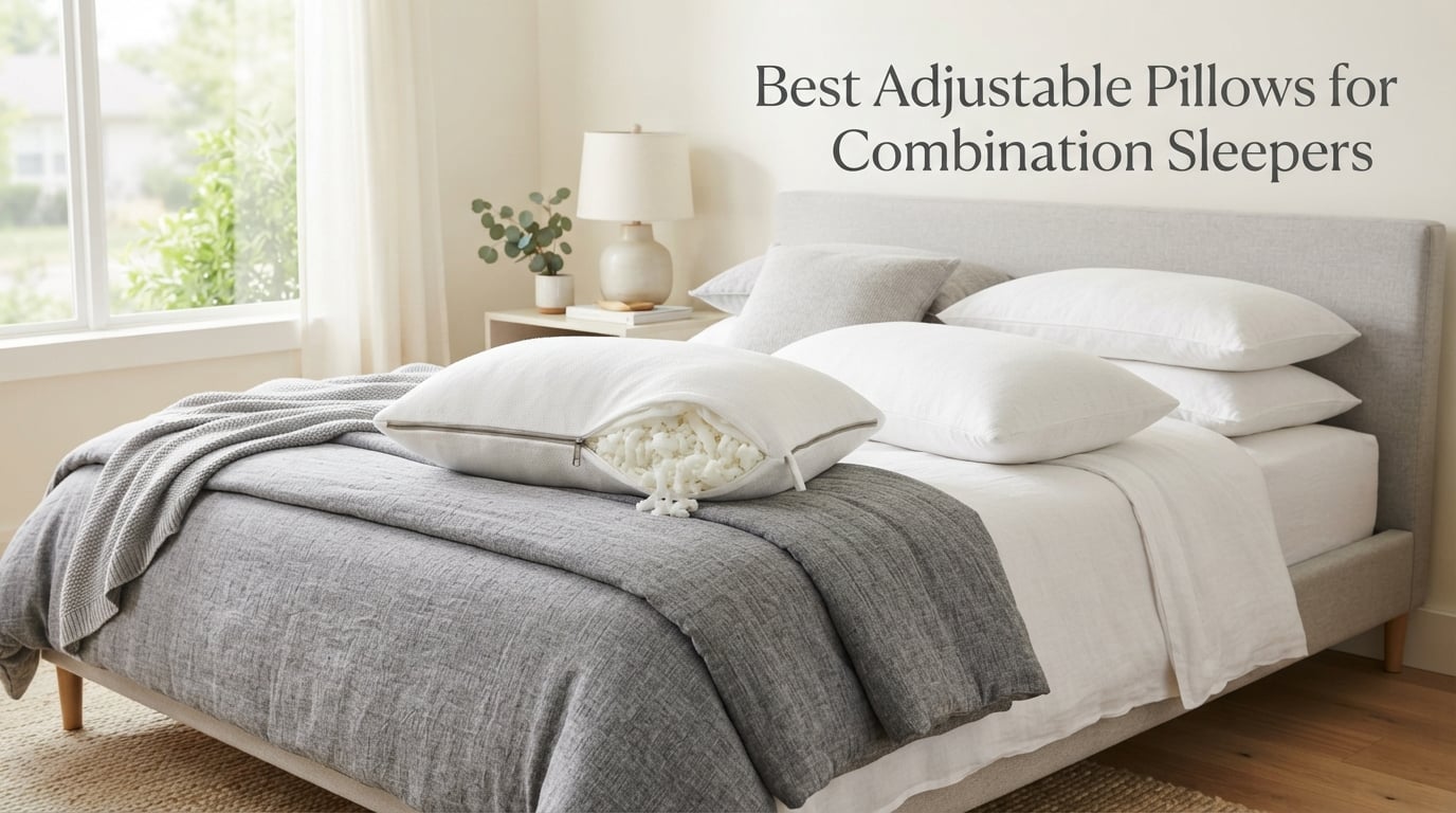Best Adjustable Pillows for Combination Sleepers