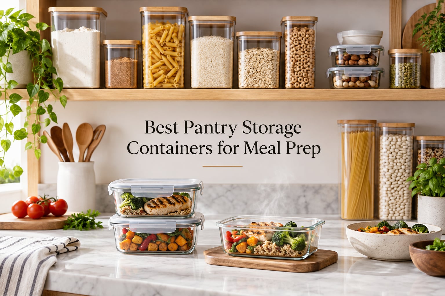 Best Pantry Storage Containers for Meal Prep