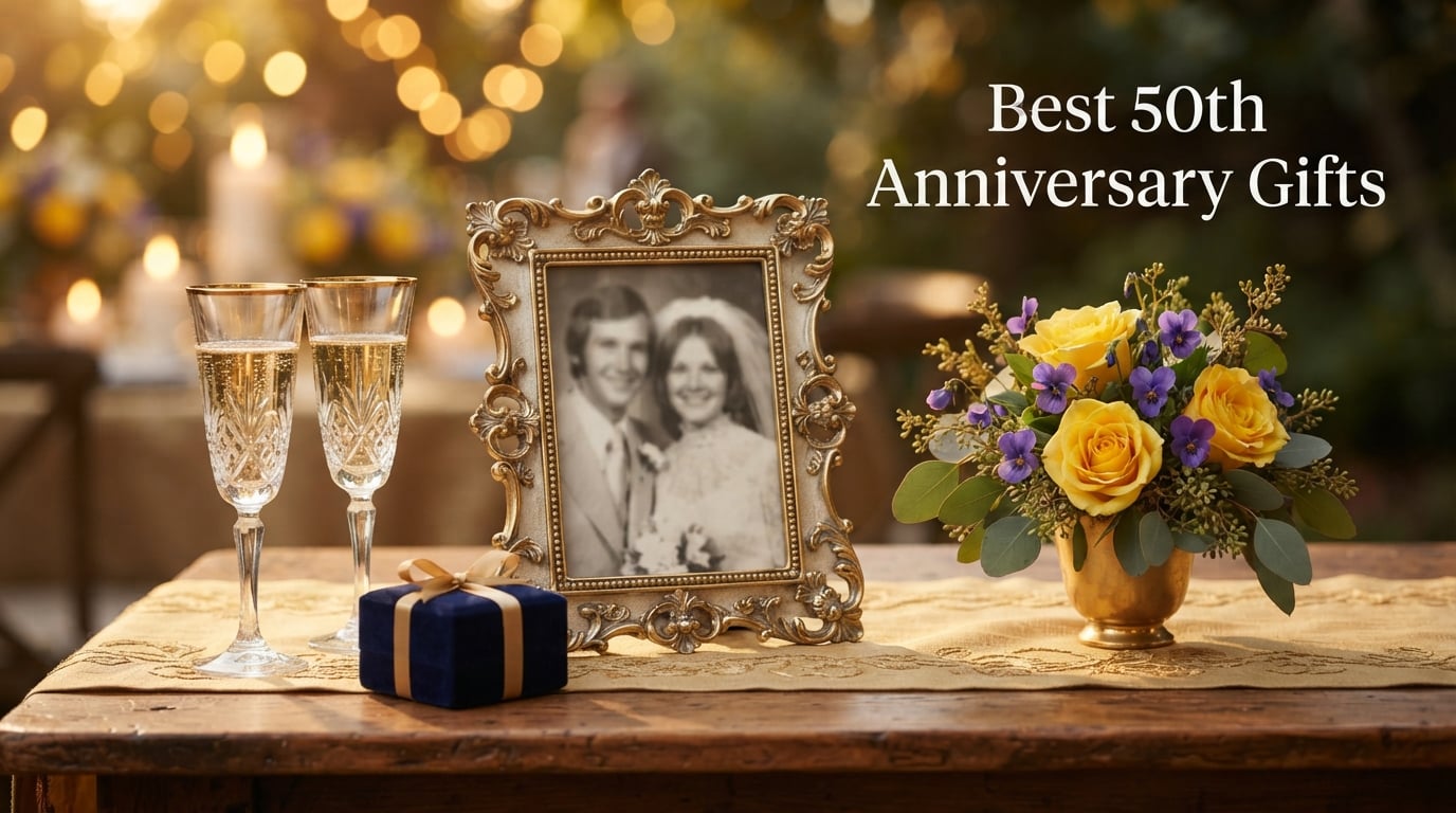 Best 50th Anniversary Gifts