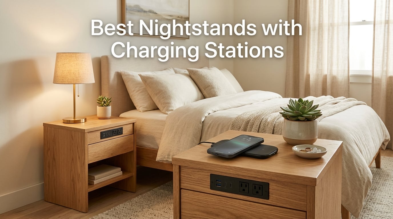 Best Nightstands with Charging Stations