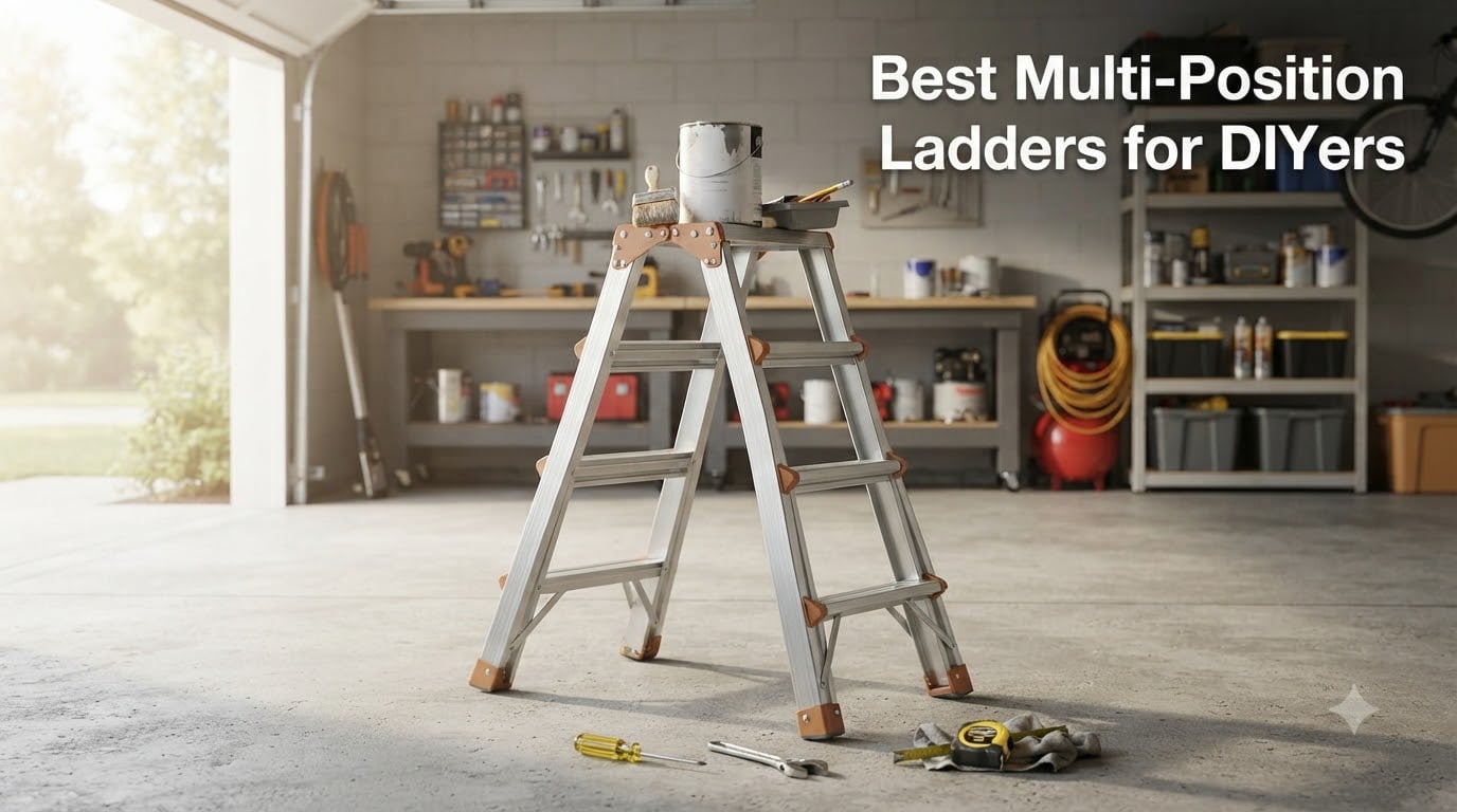 Best Multi-Position Ladders for DIYers