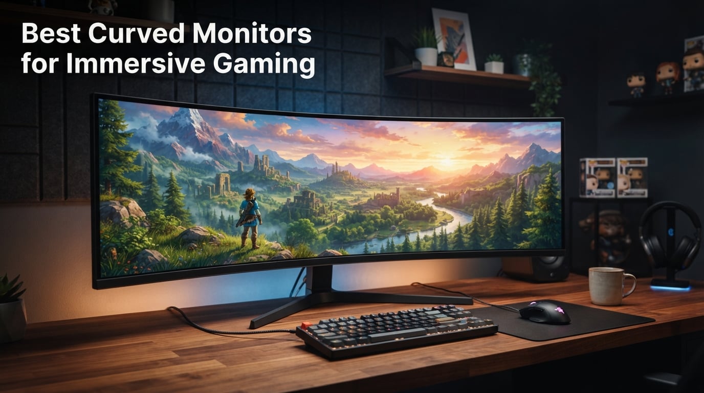 Best Curved Monitors for Immersive Gaming