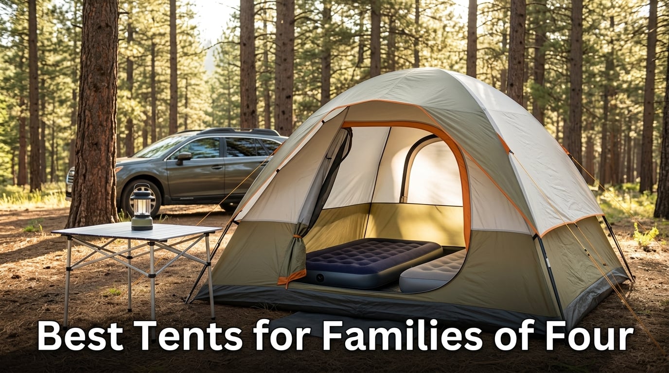 Best Tents for Families of Four