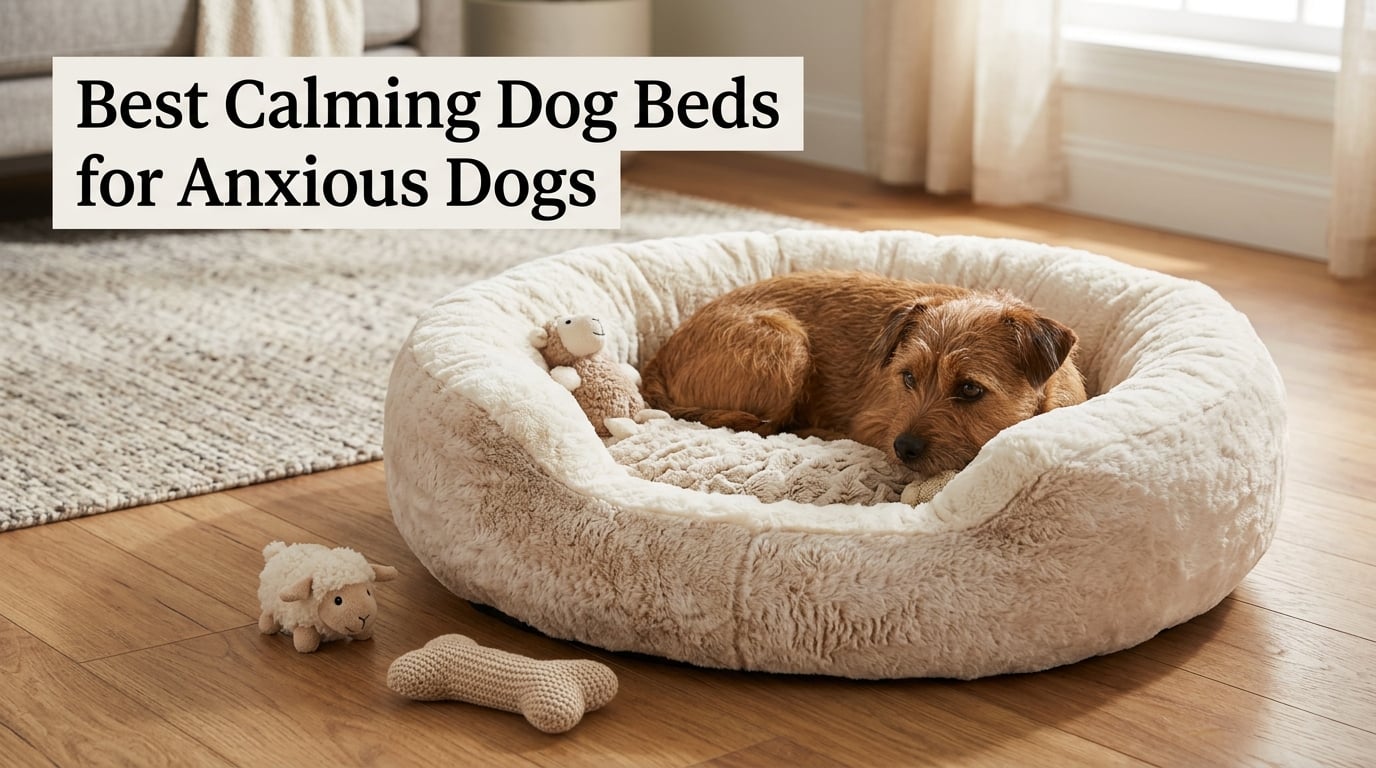 Best Calming Dog Beds for Anxious Dogs