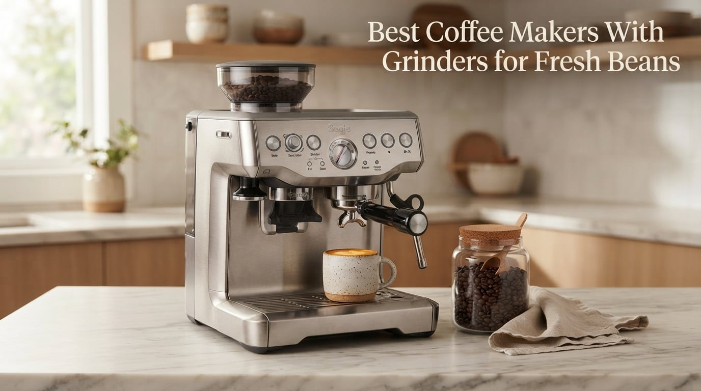 Best Coffee Makers With Grinders for Fresh Beans