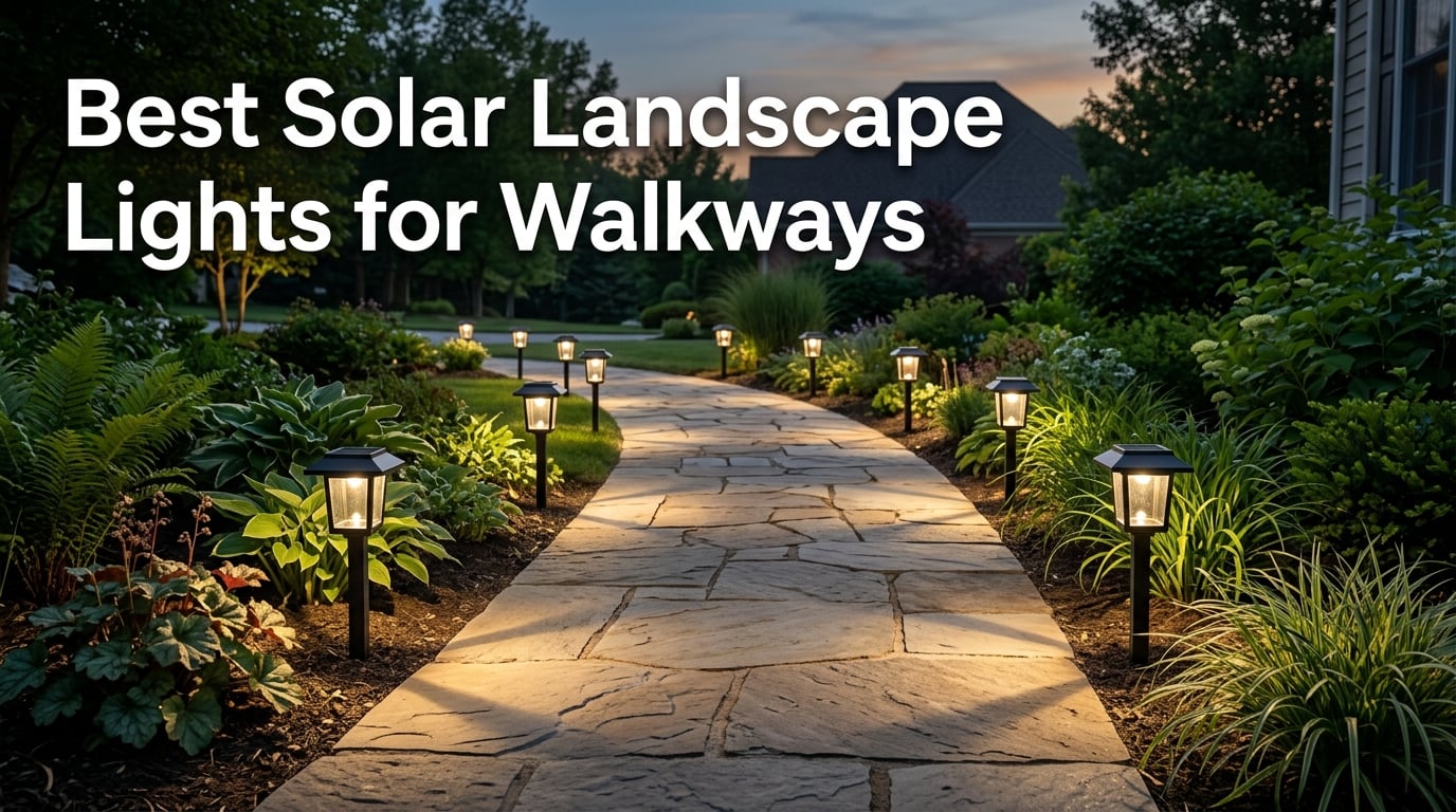 Best Solar Landscape Lights for Walkways