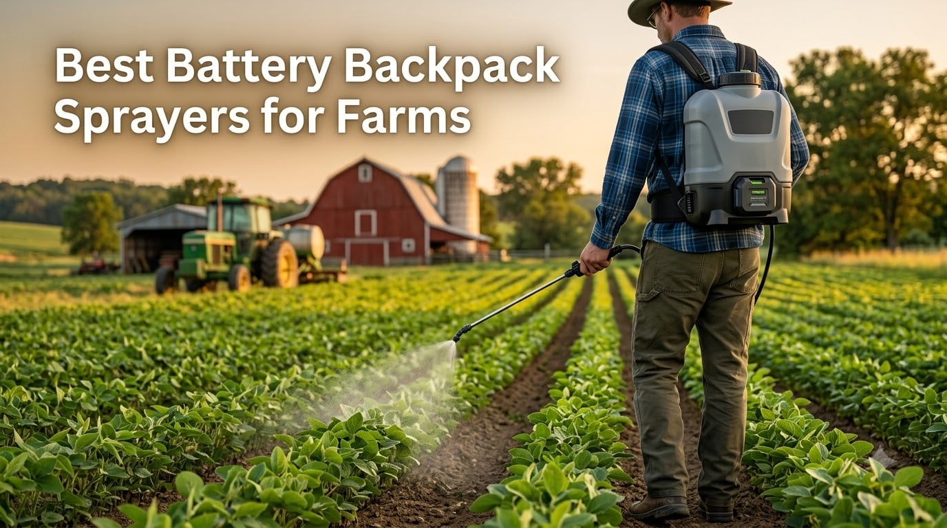 Best Battery Backpack Sprayers for Farms