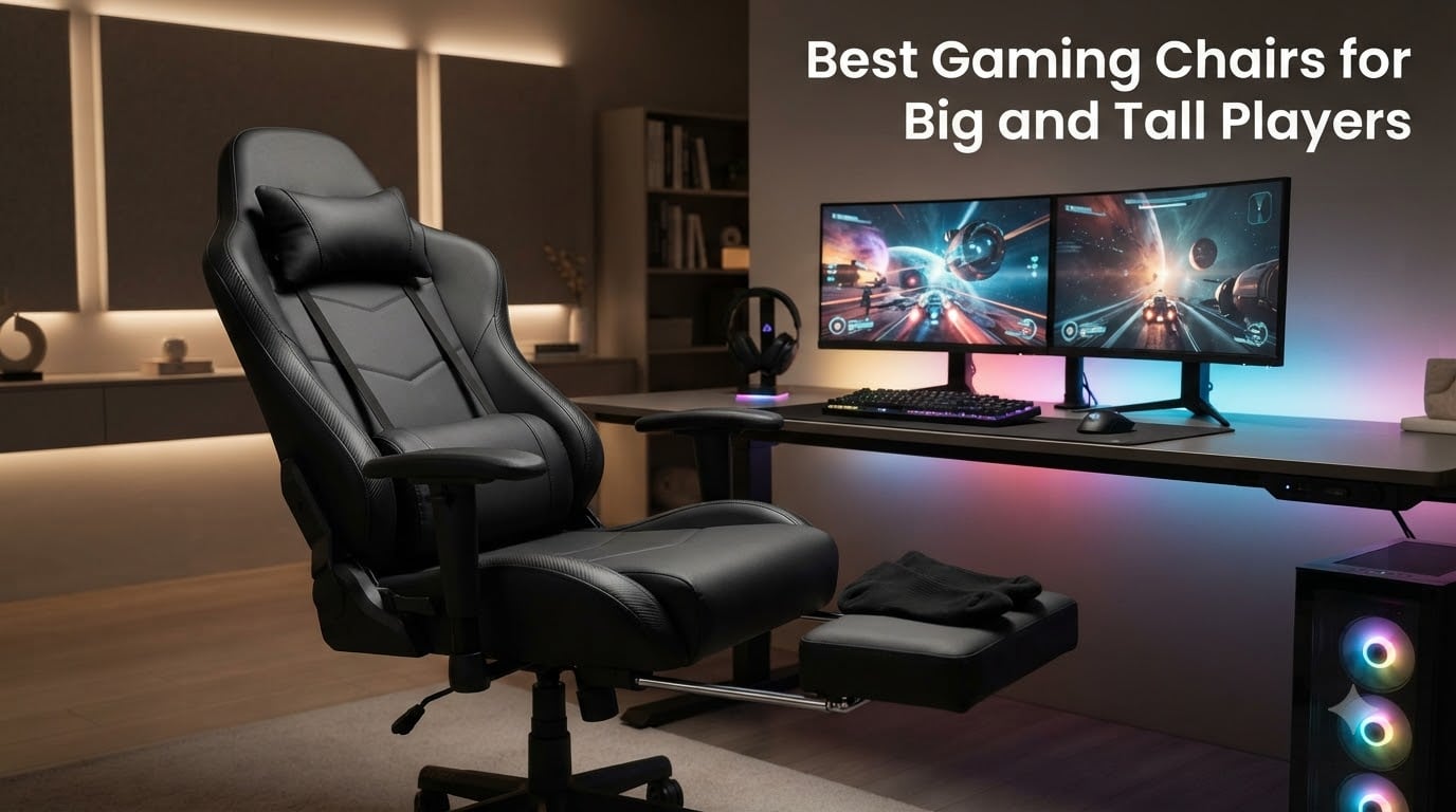 Best Gaming Chairs for Big and Tall Players