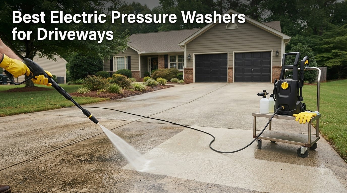 Best Electric Pressure Washers for Driveways