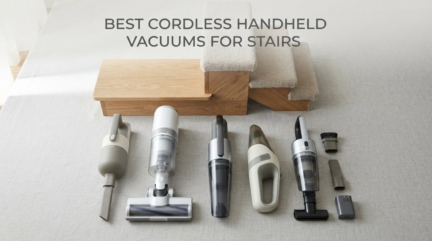 Best Cordless Handheld Vacuums for Stairs