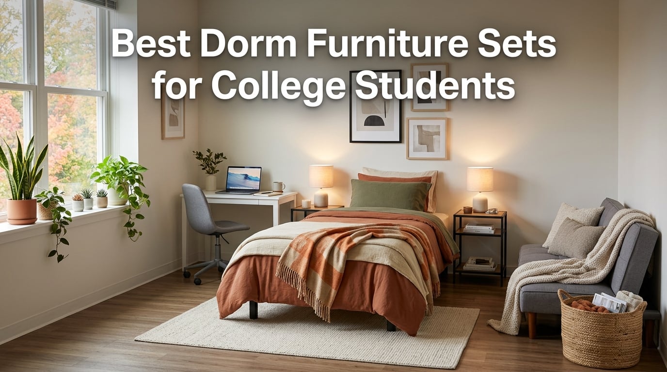 Best Dorm Furniture Sets for College Students