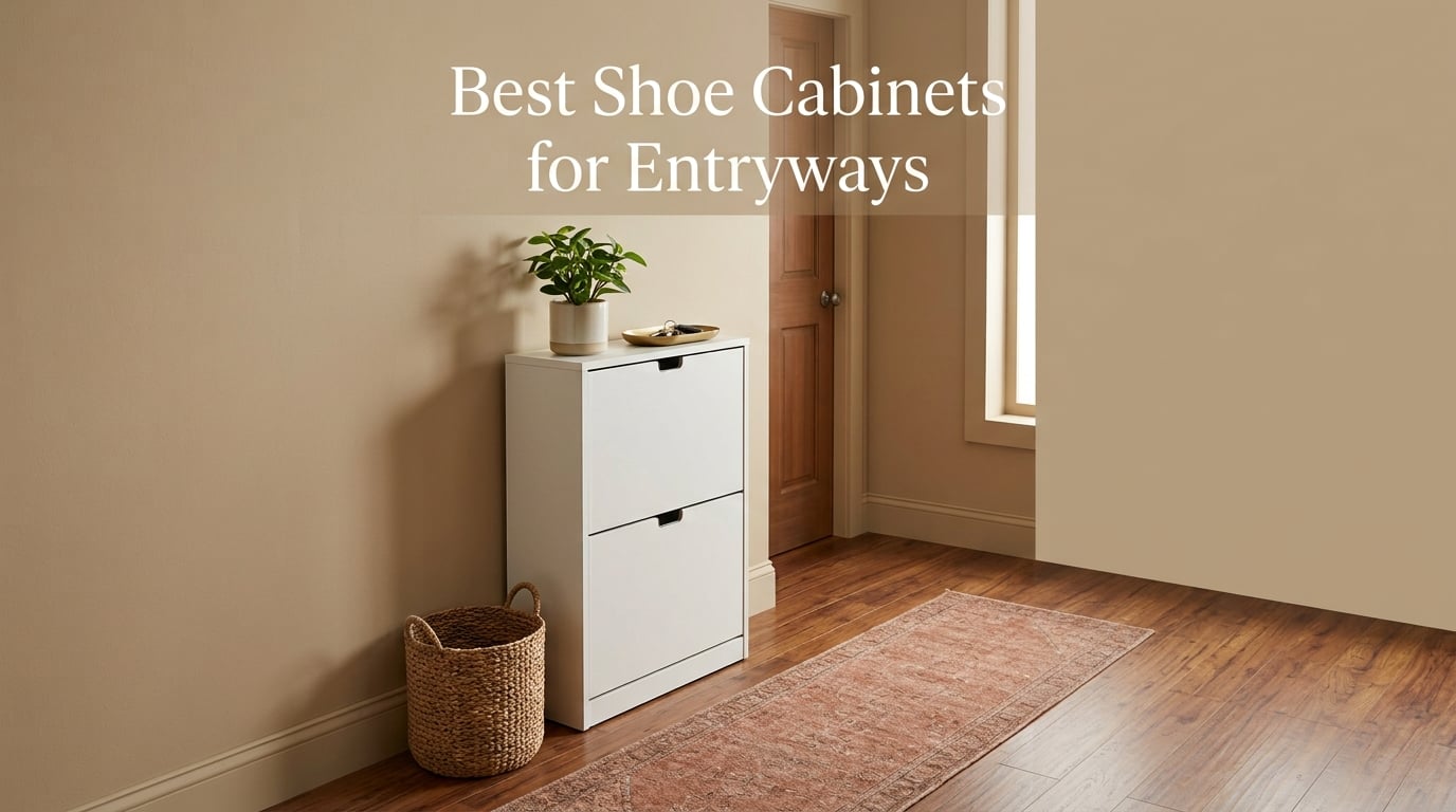 Best Shoe Cabinets for Entryways