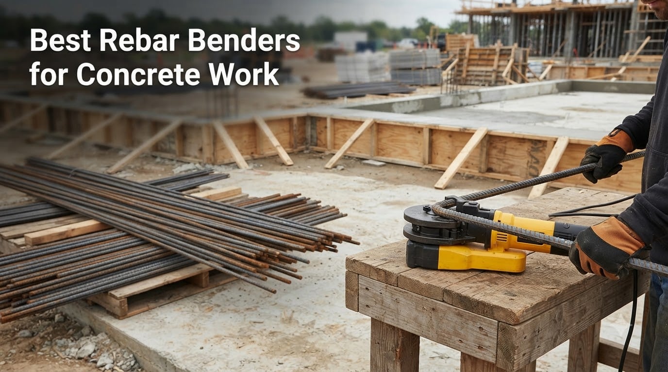 Best Rebar Benders for Concrete Work