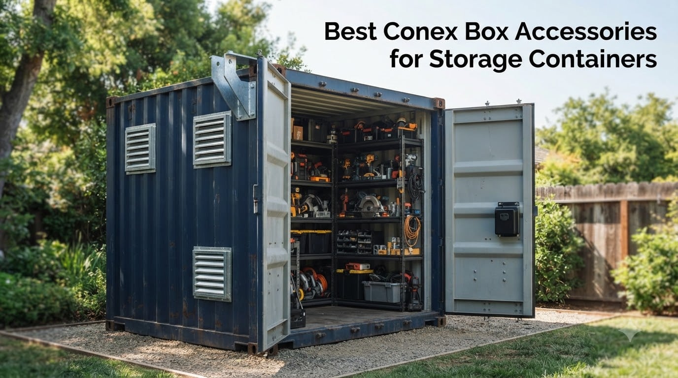 Best Conex Box Accessories for Storage Containers