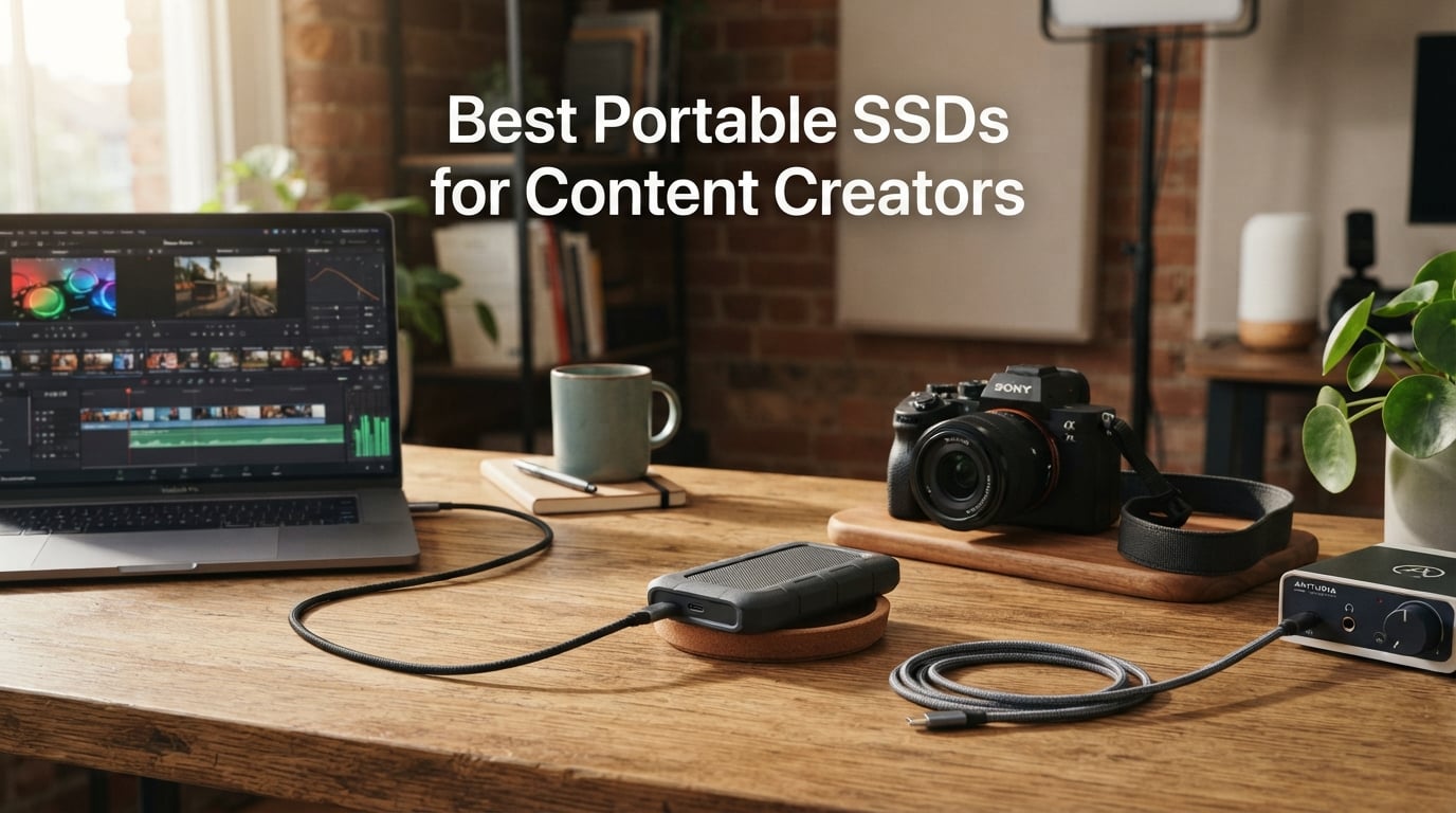 Best Portable SSDs for Content Creators
