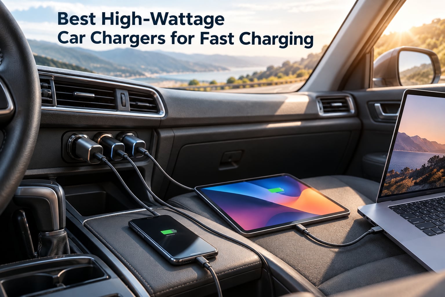 Best High-Wattage Car Chargers for Fast Charging