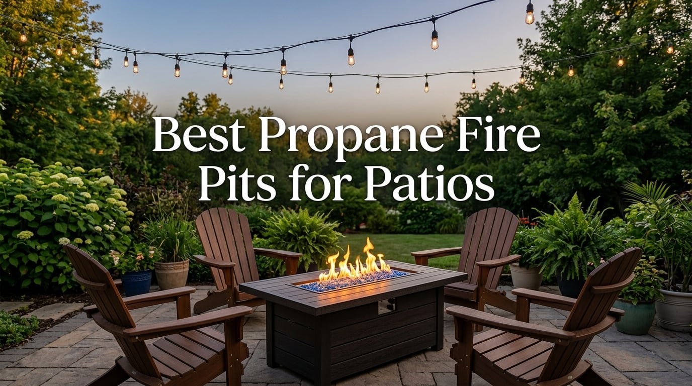 Best Propane Fire Pits for Patios