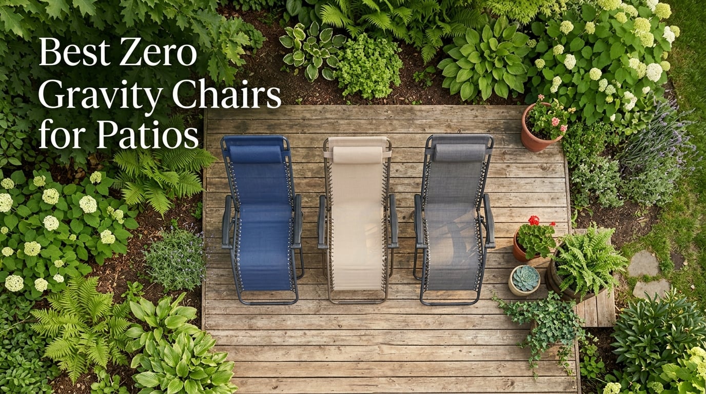 Best Zero Gravity Chairs for Patios