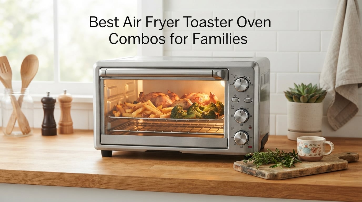 Best Air Fryer Toaster Oven Combos for Families