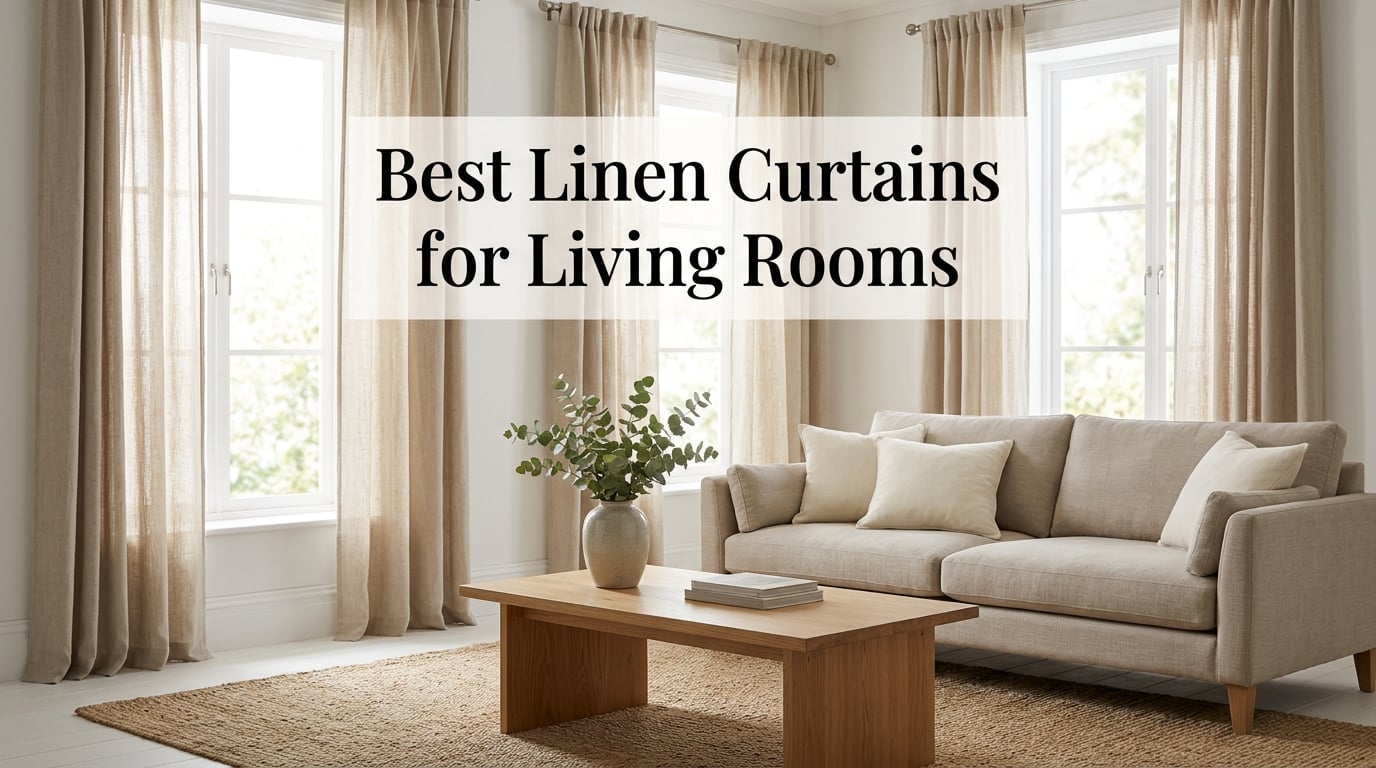 Best Linen Curtains for Living Rooms