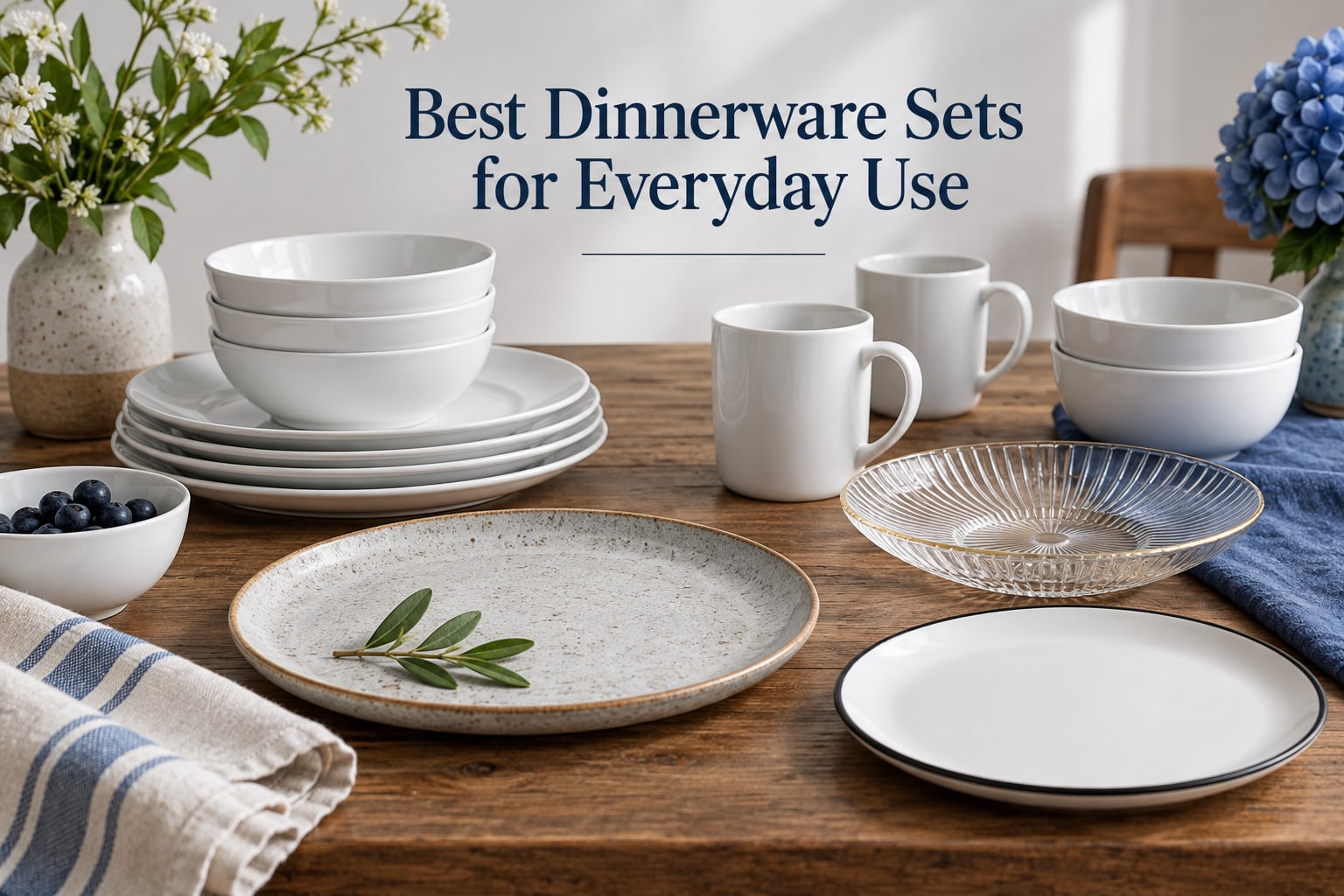 Best Dinnerware Sets for Everyday Use
