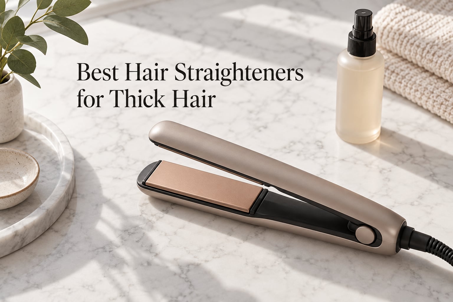 Best Hair Straighteners for Thick Hair