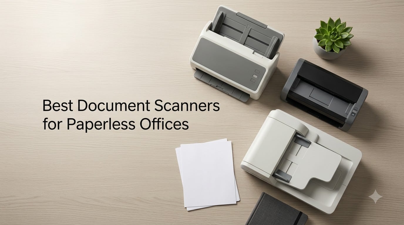 Best Document Scanners for Paperless Offices