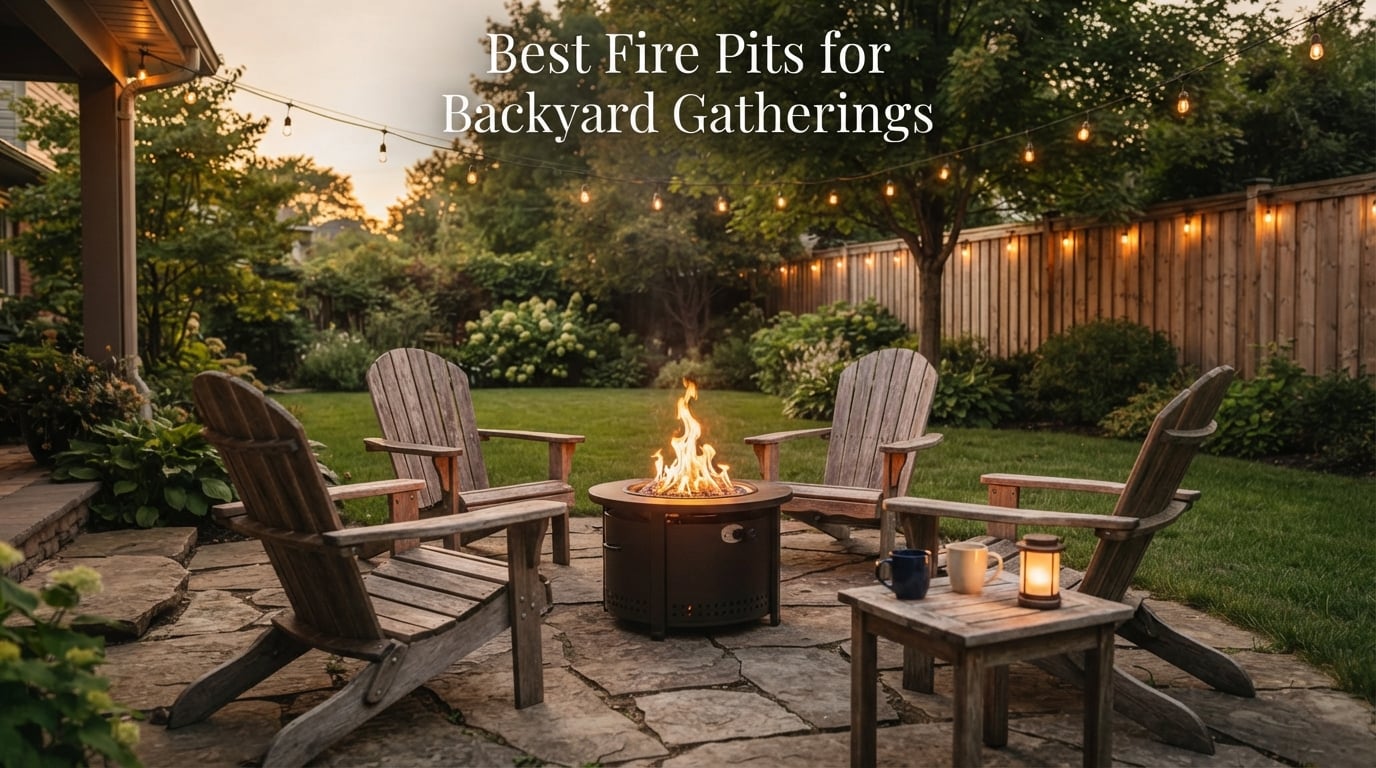 Best Fire Pits for Backyard Gatherings