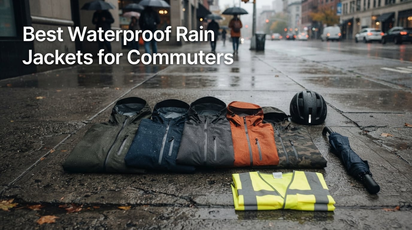Best Waterproof Rain Jackets for Commuters