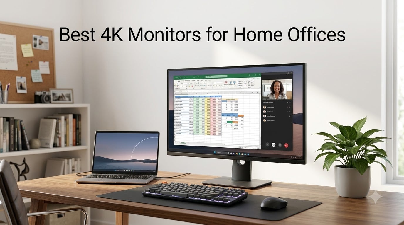 Best 4K Monitors for Home Offices