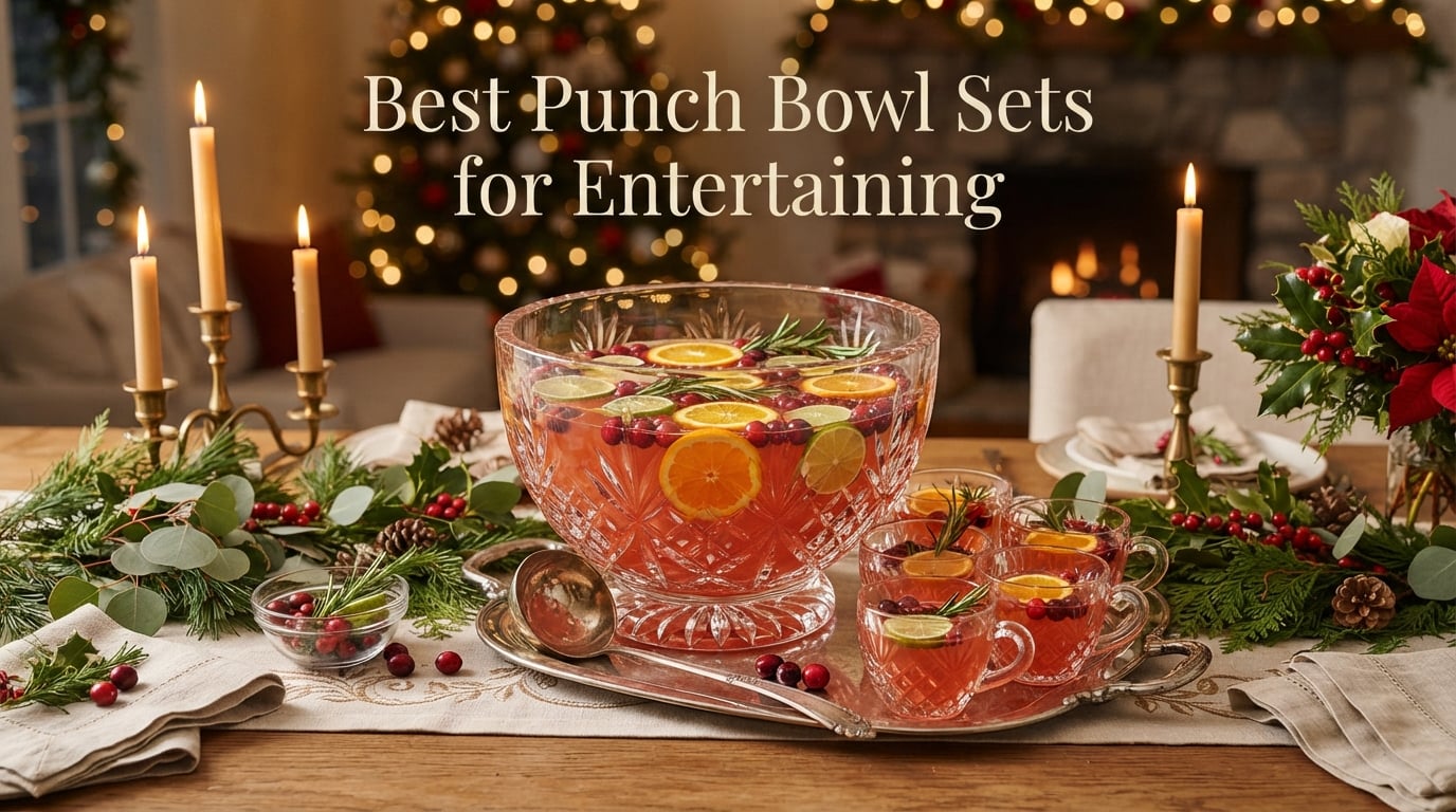 Best Punch Bowl Sets for Entertaining