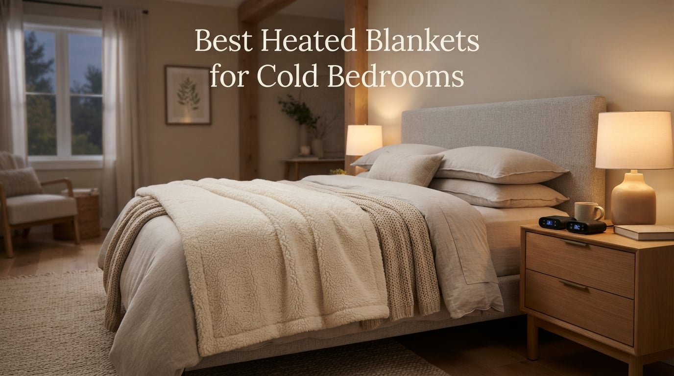 Best Heated Blankets for Cold Bedrooms