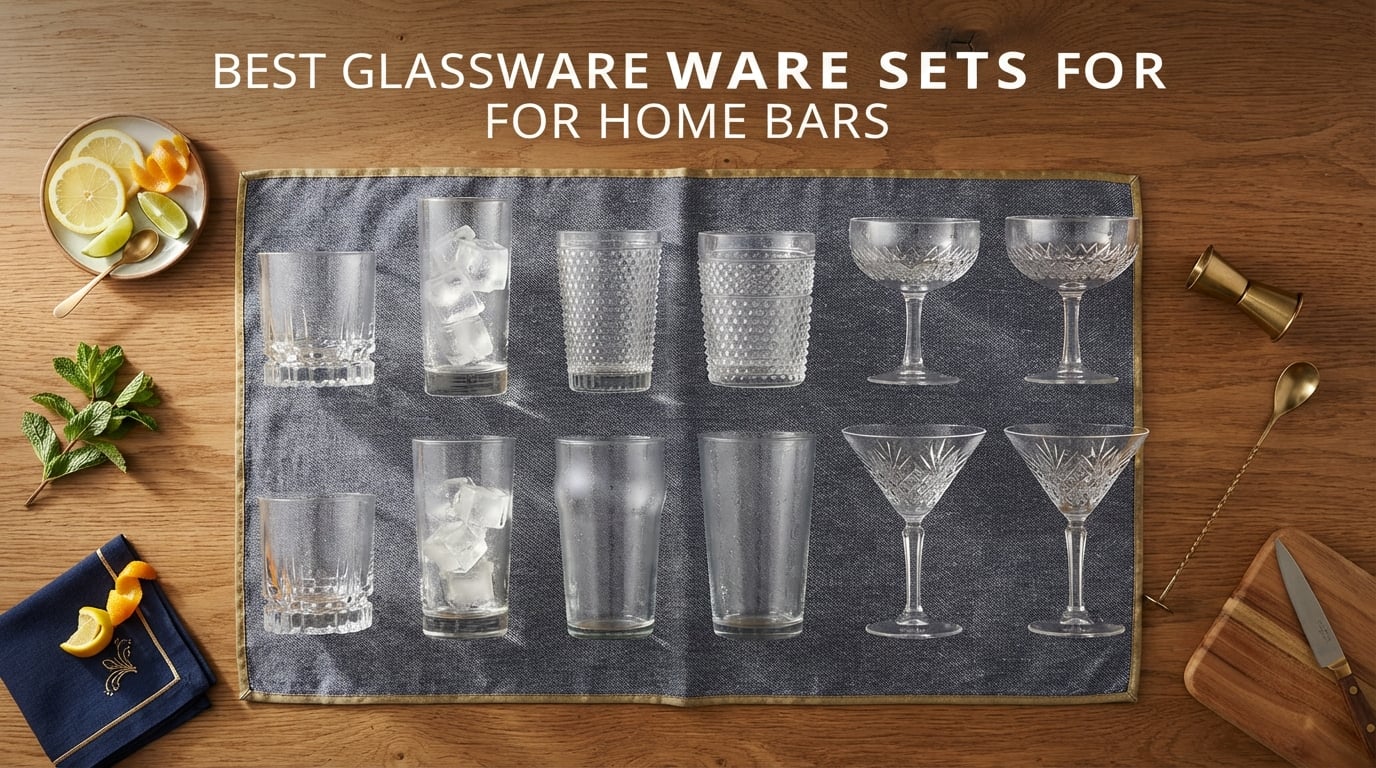 Best Glassware Sets for Home Bars