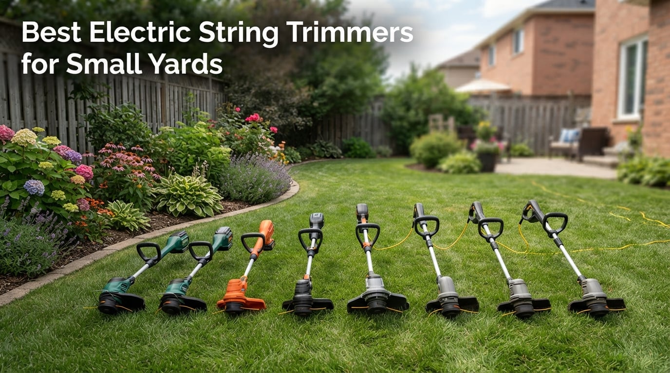 Best Electric String Trimmers for Small Yards
