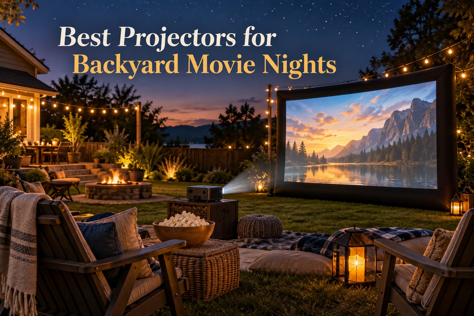 Best Projectors for Backyard Movie Nights