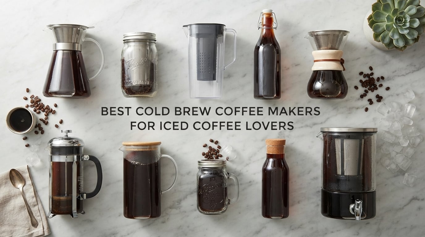 Best Cold Brew Coffee Makers for Iced Coffee Lovers