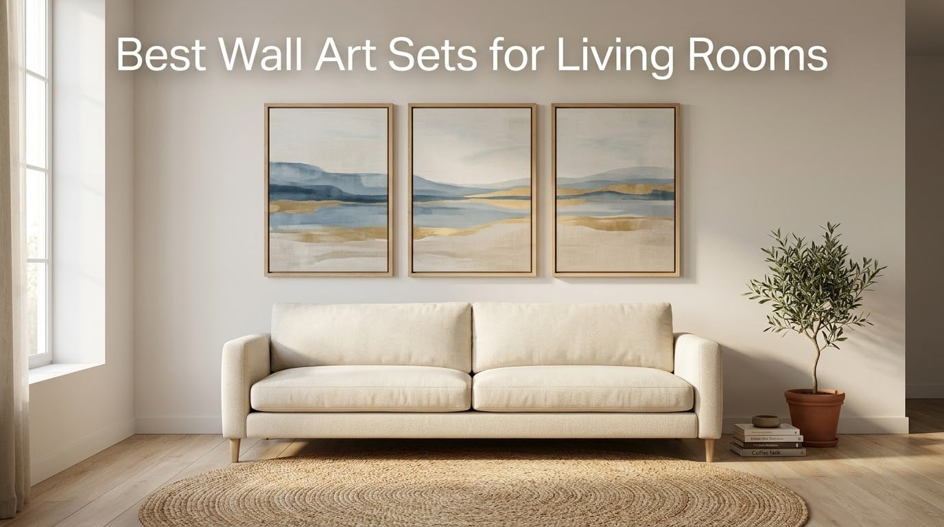 Best Wall Art Sets for Living Rooms