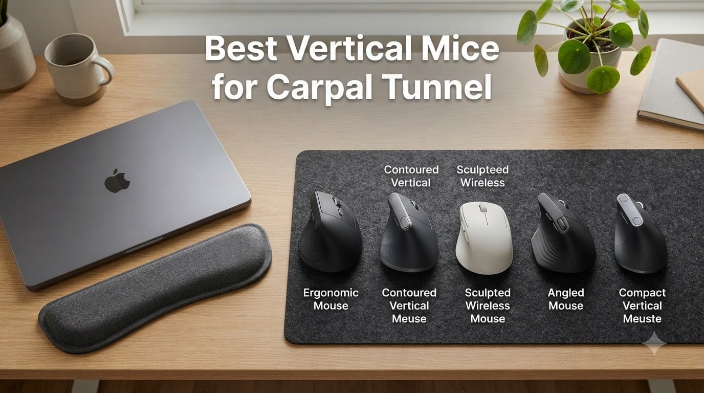 Best Vertical Mice for Carpal Tunnel