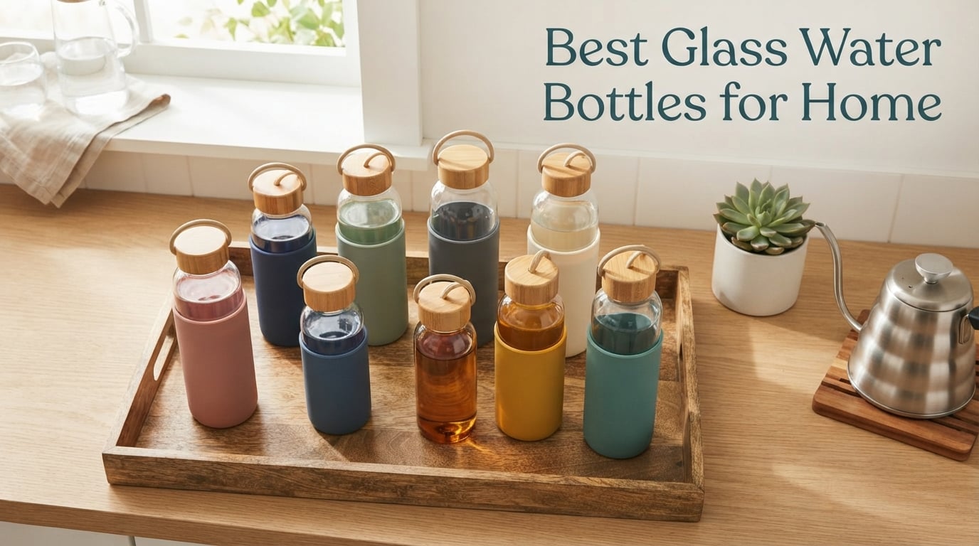 Best Glass Water Bottles for Home
