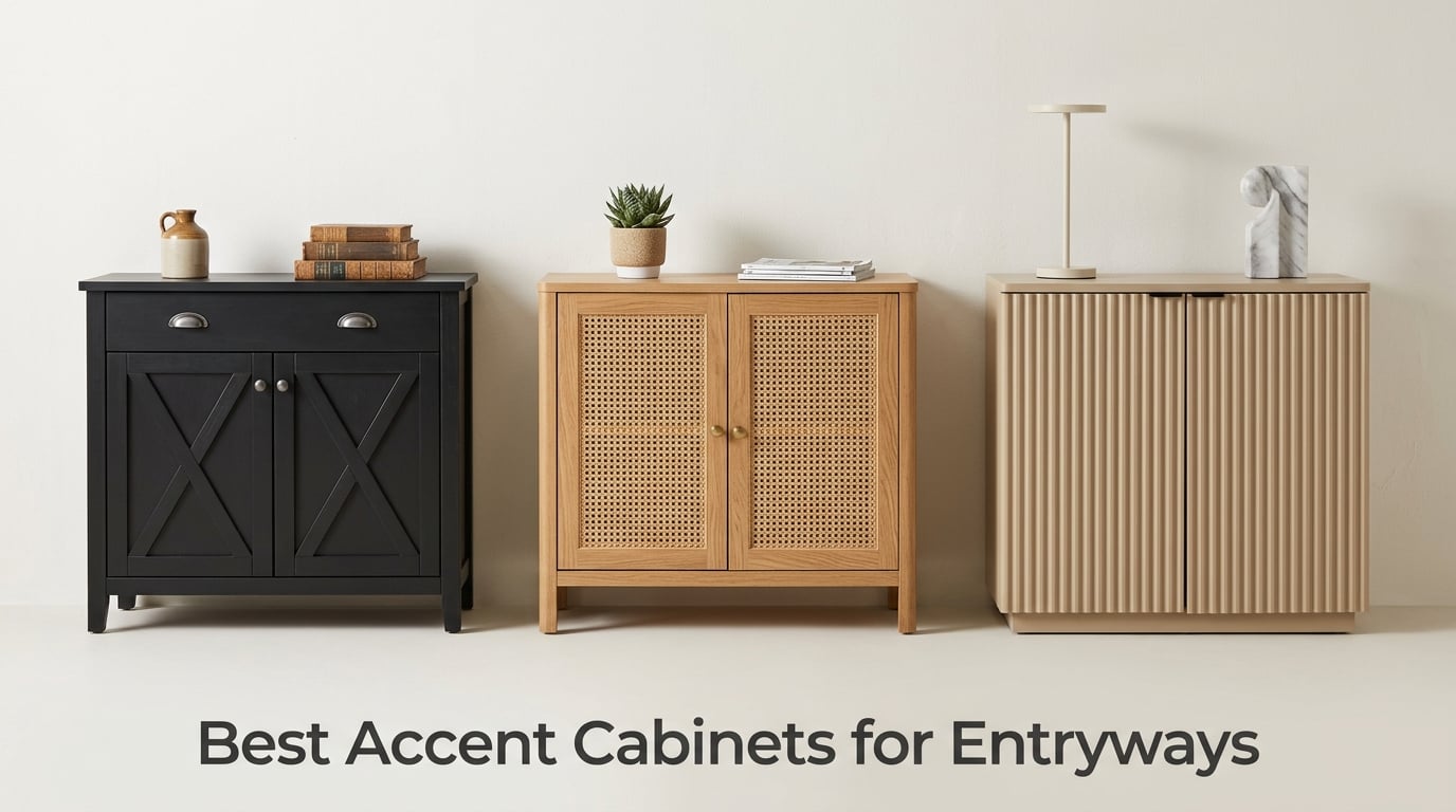 Best Accent Cabinets for Entryways