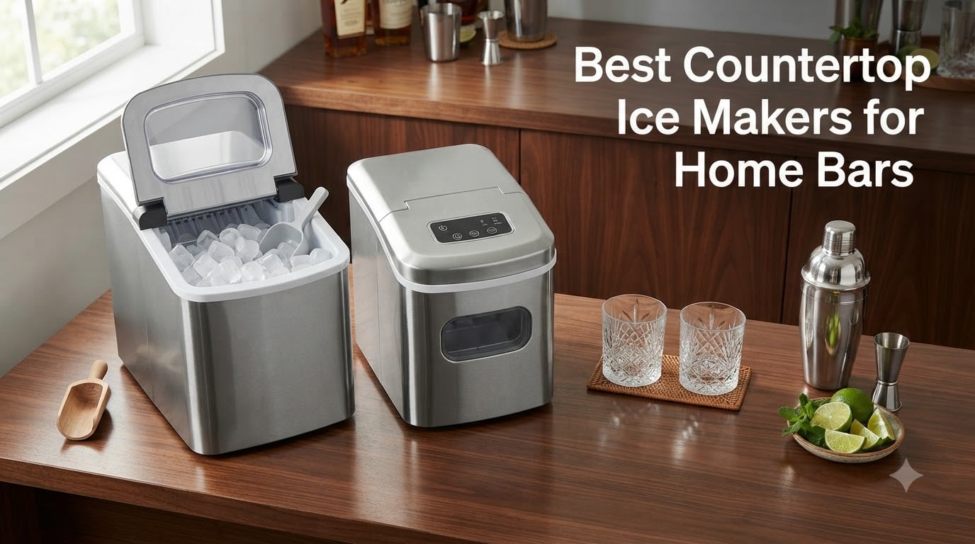 Best Countertop Ice Makers for Home Bars
