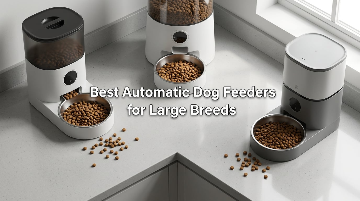 Best Automatic Dog Feeders for Large Breeds
