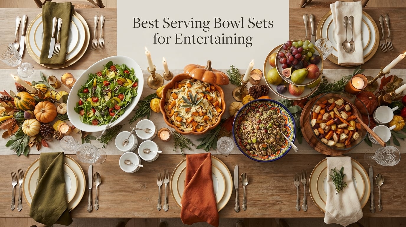 Best Serving Bowl Sets for Entertaining