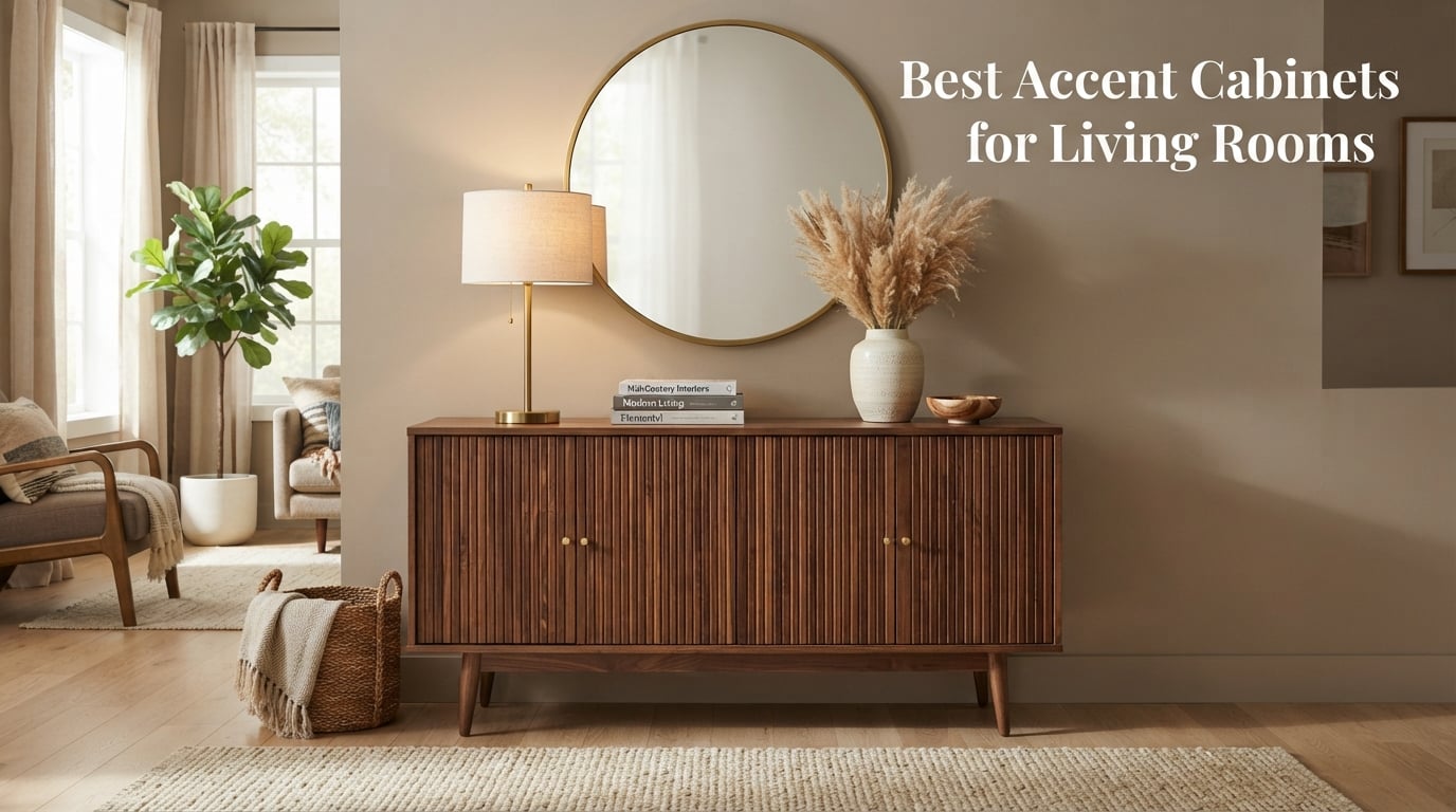 Best Accent Cabinets for Living Rooms