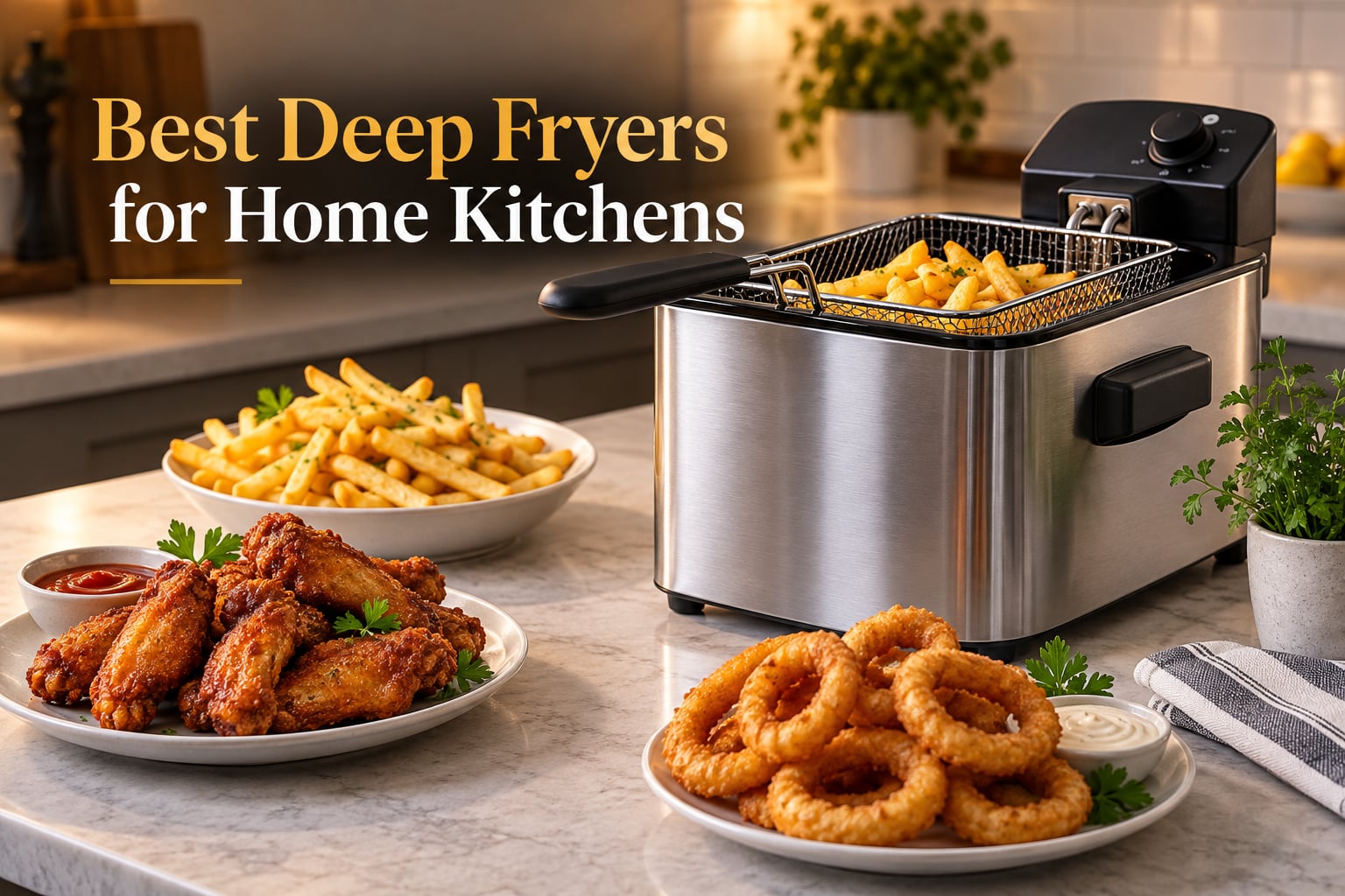 Best Deep Fryers for Home Kitchens
