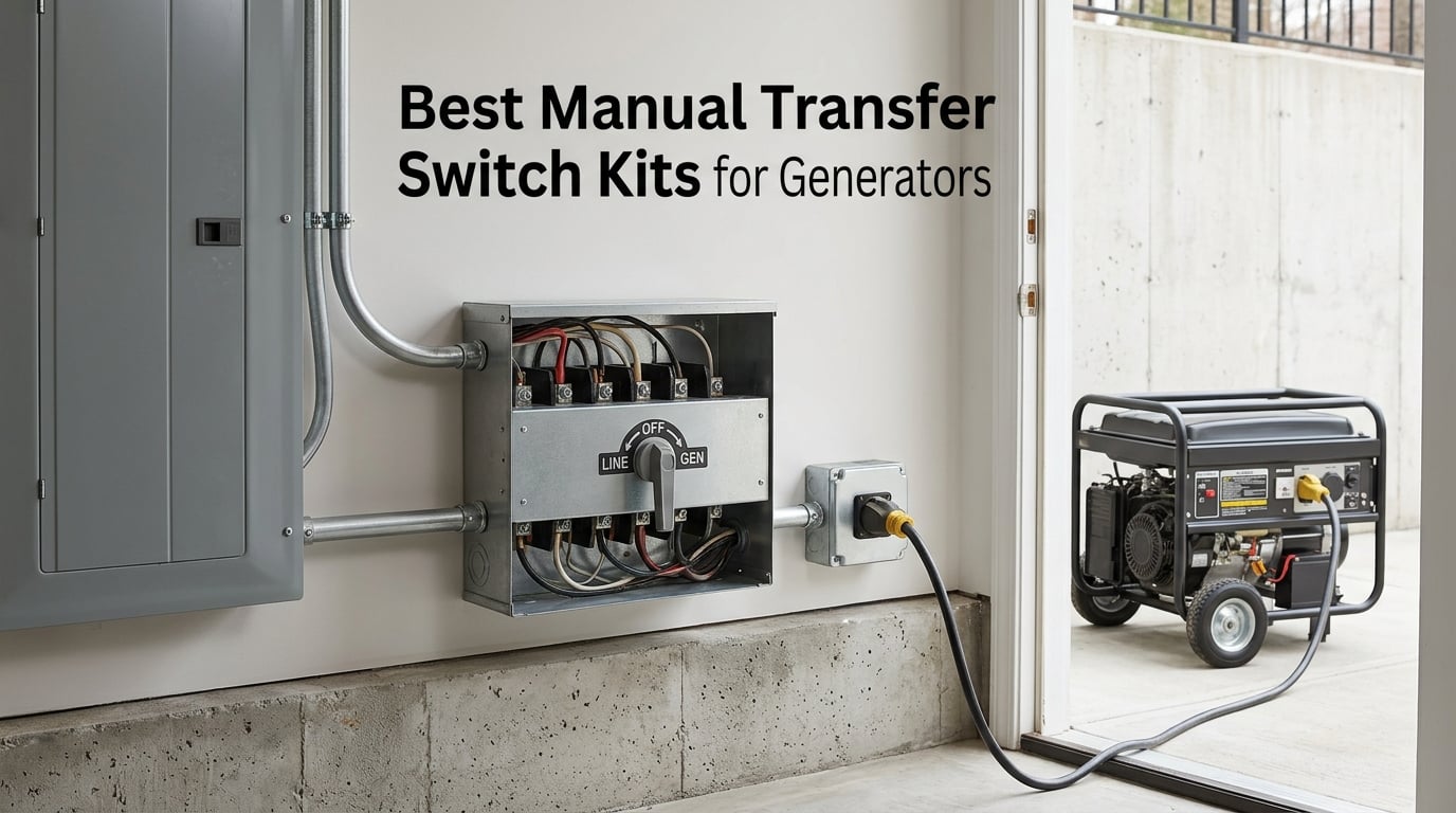 Best Manual Transfer Switch Kits for Generators