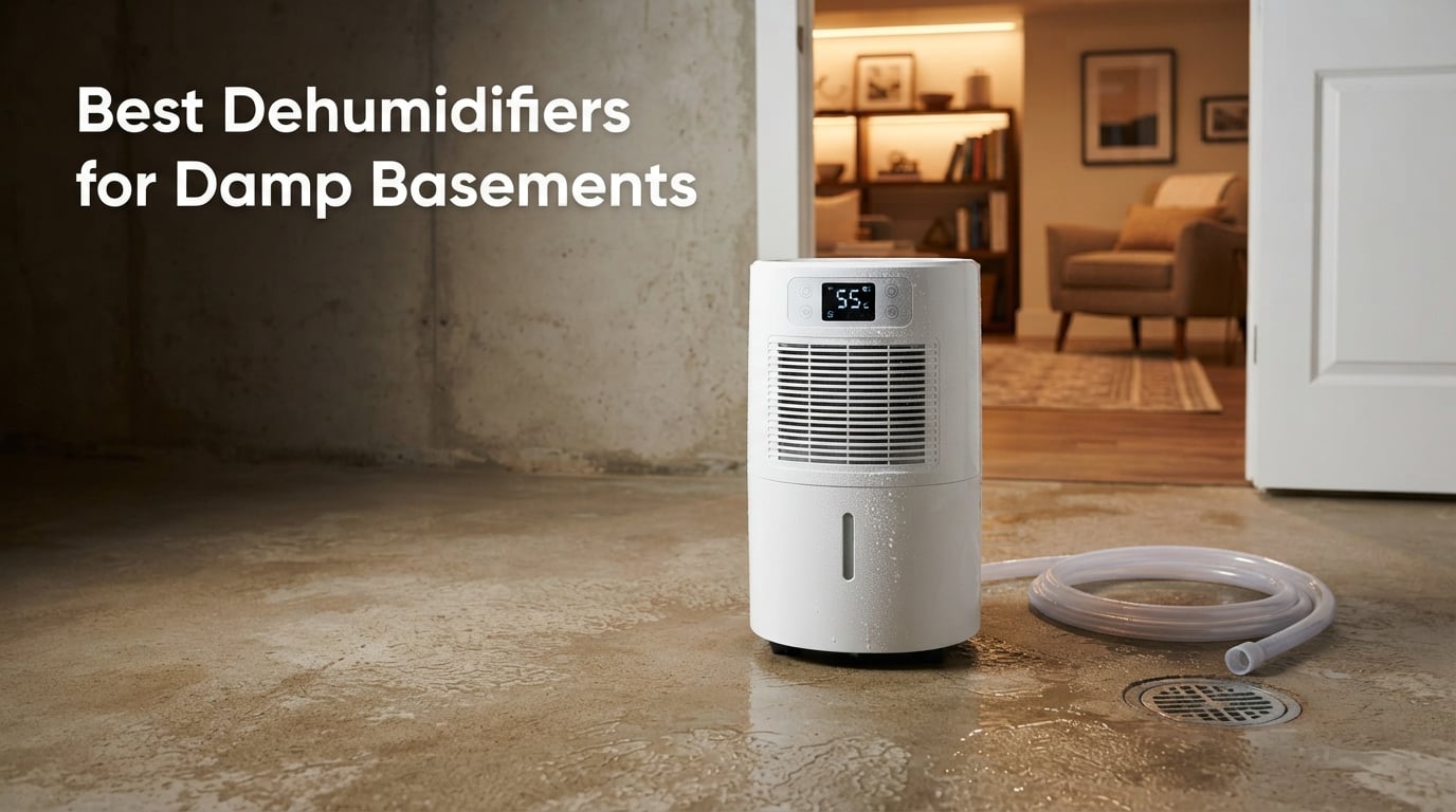 Best Dehumidifiers for Damp Basements