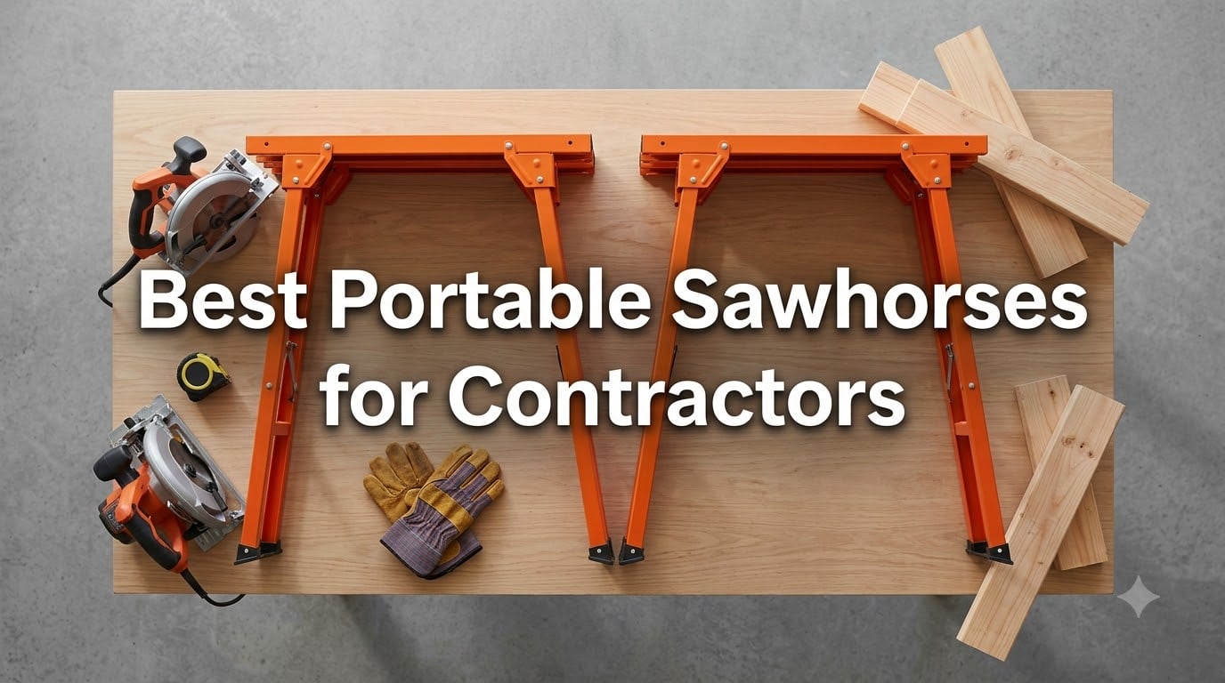 Best Portable Sawhorses for Contractors